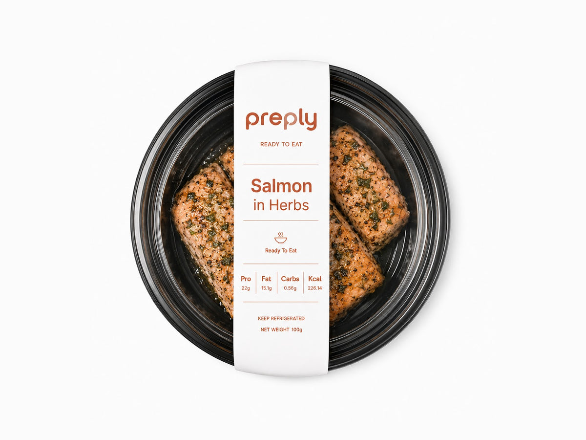 Salmon in Herbs